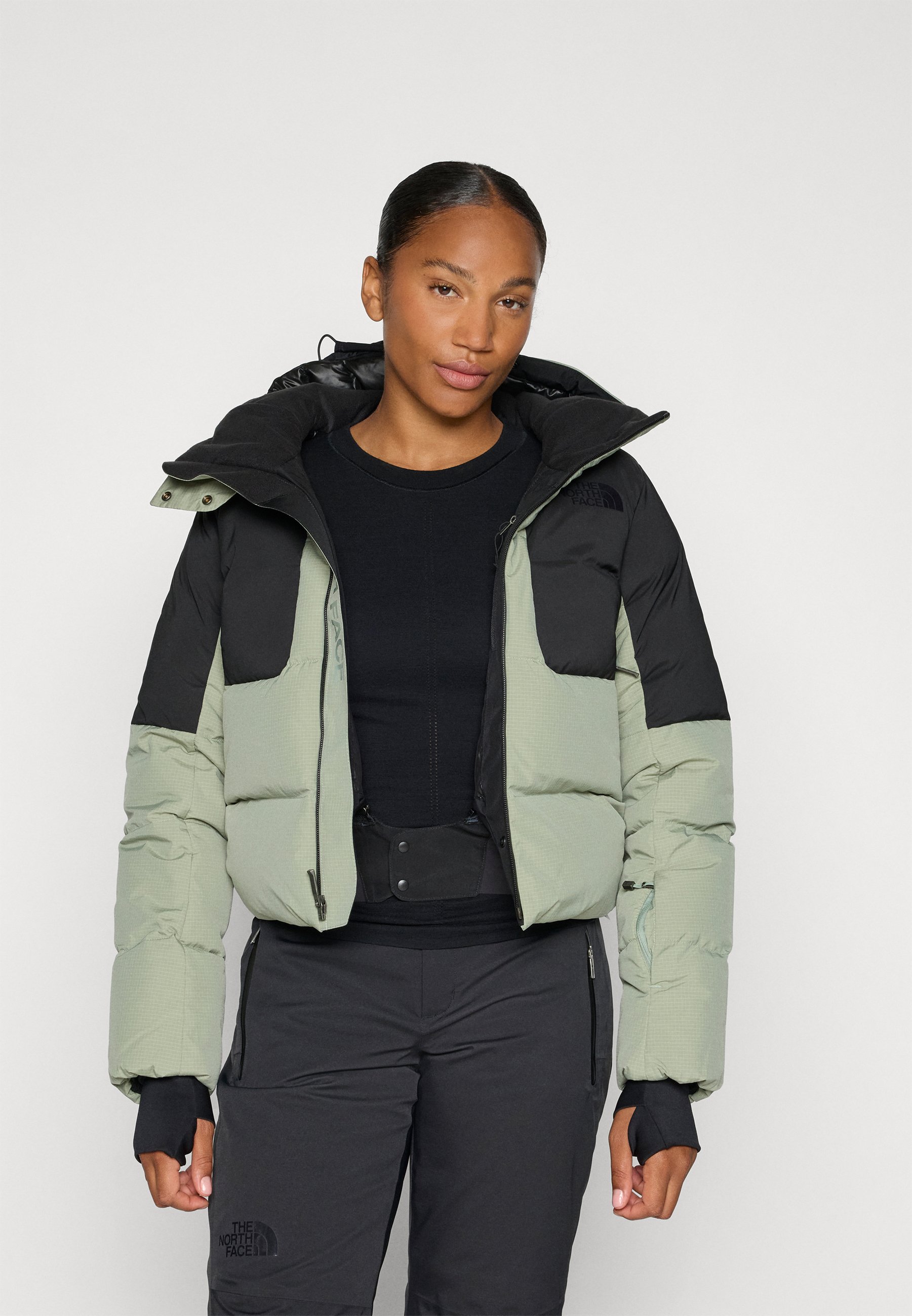 The North Face COLD SPELL CROPPED JACKET - Ski jacket - slate moss