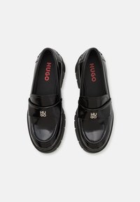 HUGO KRIS LOAFER - Instappers - black