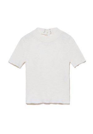 Sisley, WITH PORTHOLE ON THE BACK - T-Shirt print - white