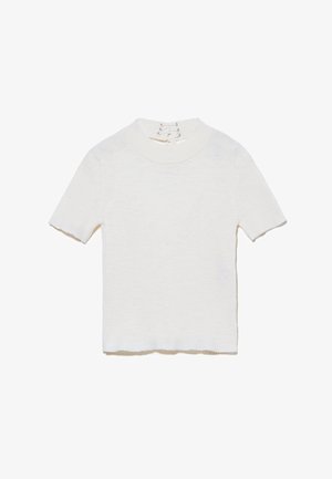 Sisley, WITH PORTHOLE ON THE BACK - T-Shirt print - white