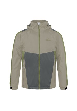 Regenjacke / wasserabweisende Jacke - beige