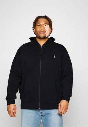 HOOD LONG SLEEVE - Zip-up sweatshirt -  black