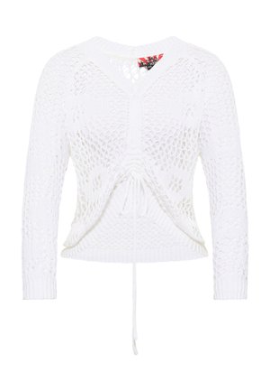 myMo ROCKS, Strickpullover - wollweiss