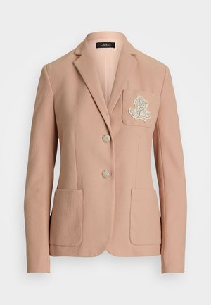 Lauren Ralph Lauren Petite BULLION JACQUARD BLAZER - Bleizeris - sunrise blush