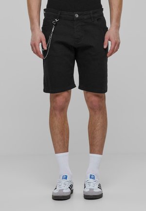 Jeansshort - black