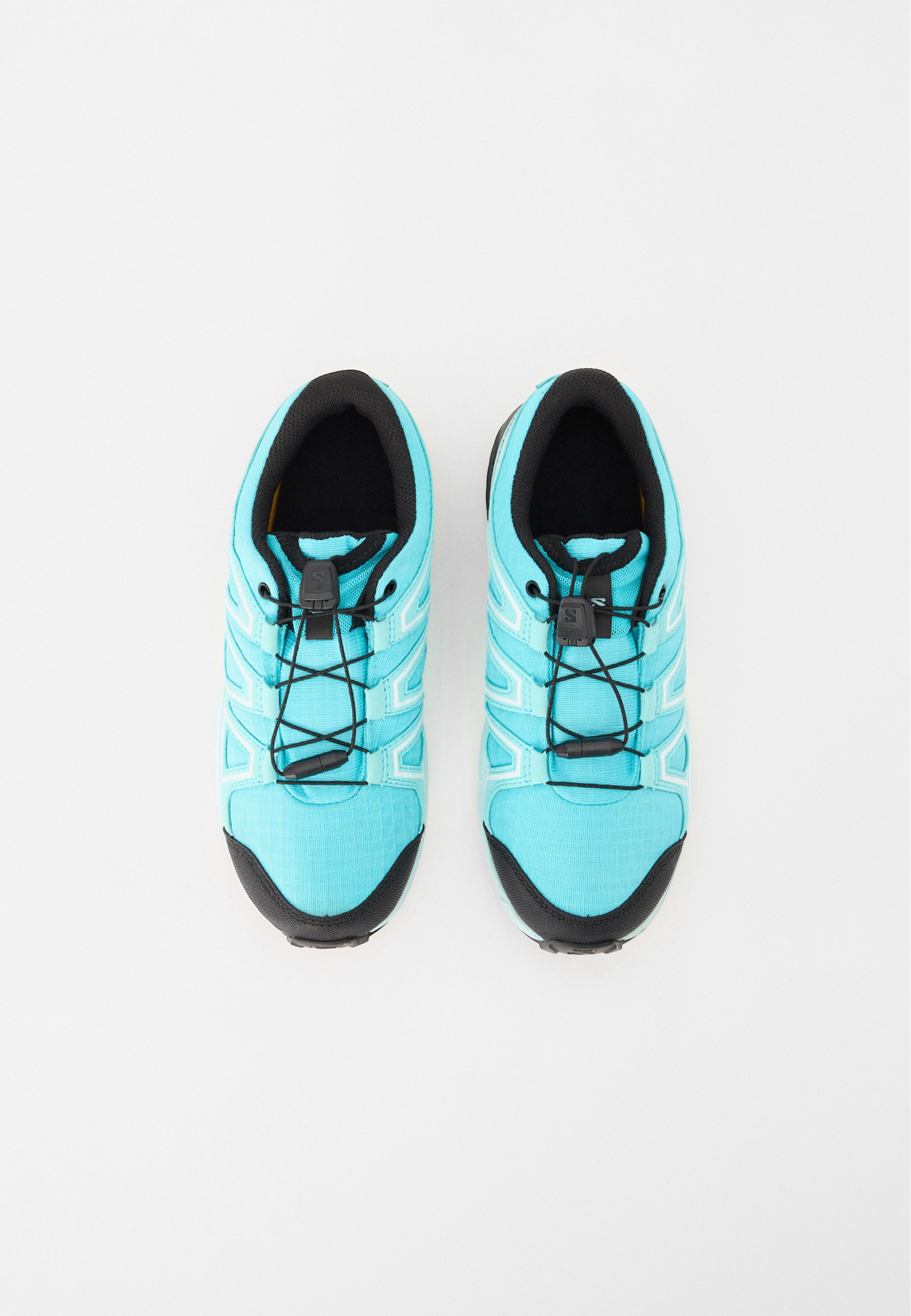 Salomon SPEEDCROSS UNISEX - Hiking shoes - blue curacao/black/iced