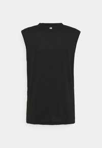 Champion Triko s potiskem - black