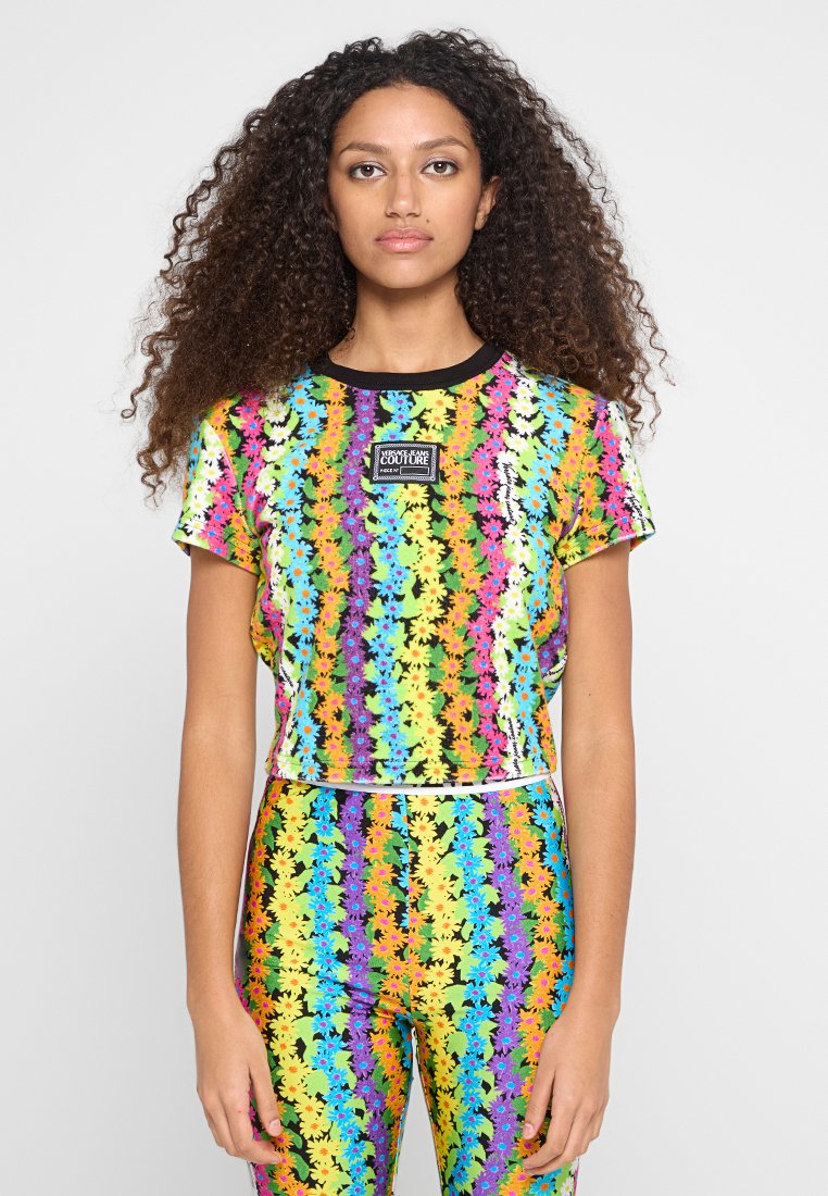 Versace Jeans Couture T-shirt print meerkleurig