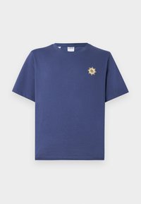 SLHREG CLAUS TEE - Camiseta básica - oceana