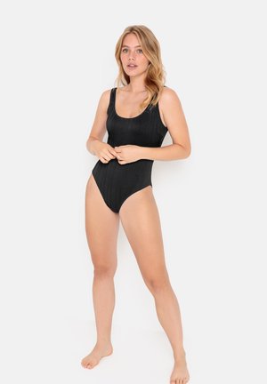 LSCN BY LASCANA SWIMSUIT - Badpak - schwarz