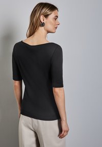 Street One IN UNIFARBE - T-shirts basic - schwarz