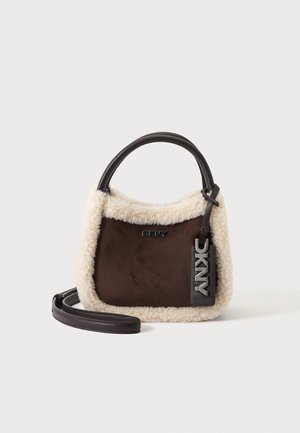 DKNY, CAPRI CROSSBODY - Дамска чанта - brown