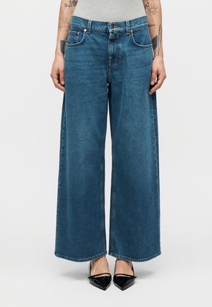 JAYLA - Wide leg - mid blue