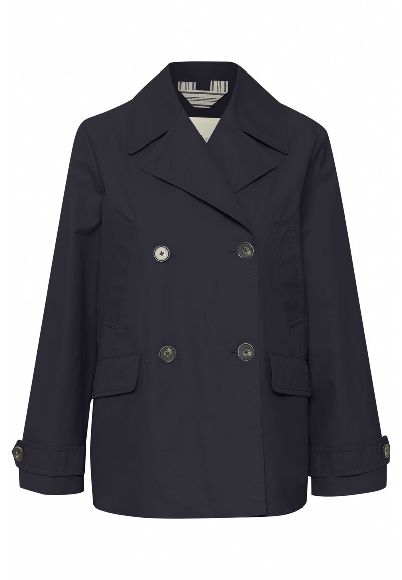 Part Two Halflange jas donkerblauw Part Two Halflange jas donkerblauw