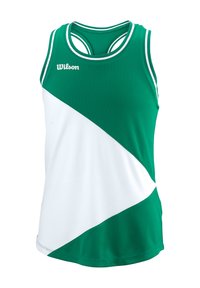 Wilson TANK TEAM - Top - gruen weiss