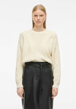 ZOPF - Strickpullover - birch