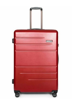 LANCASTER CDG - Valise à roulettes - carmin