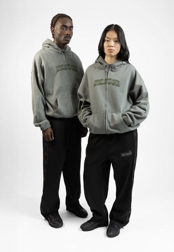 UNISEX - Zip-up sweatshirt - khaki4