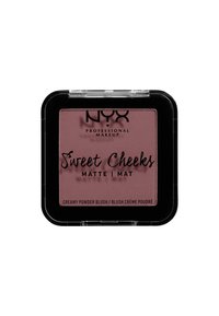 NYX Professional Makeup SWEET CHEEKS CREAMY POWDER BLUSH MATTE - Rouge - 07 risky business