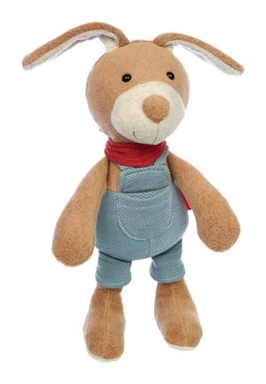 LATZHOSEN HASE SWEETY PLÜSCH - Cuddly toy - blau