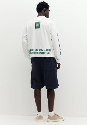 PULL&BEAR, STWD LONG SLEEVE - T-SHIRT - T-shirt à manches longues - white