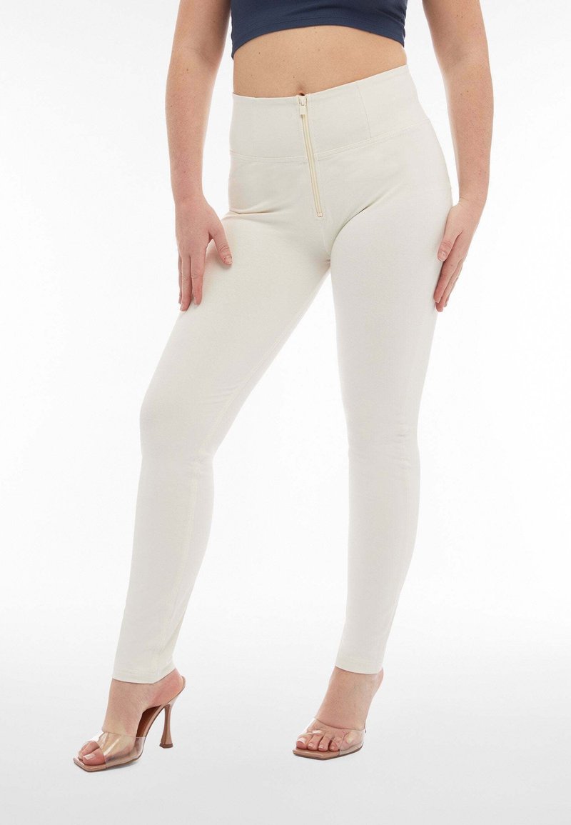 Freddy VITA ALTA  - Leggings - white