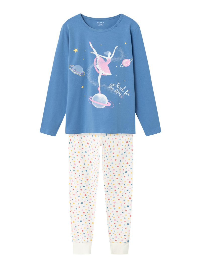 NAME IT Nkfnightset Pastel Lilac Magical Noos Night Suit for Girls and Girls