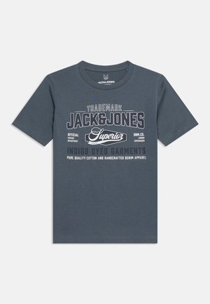 Jack & Jones Junior, JJELOGO TEE SS O-NECK 2 COL AW26 SN JNR - T-shirts print - turbulence