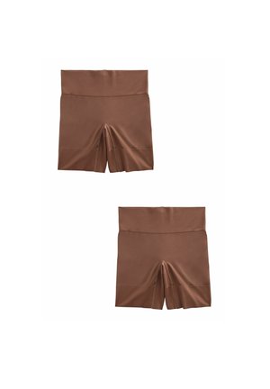 SEAMFREE SMOOTHING ANTI-CHAFE 2 PACK - Shorty - chocolate