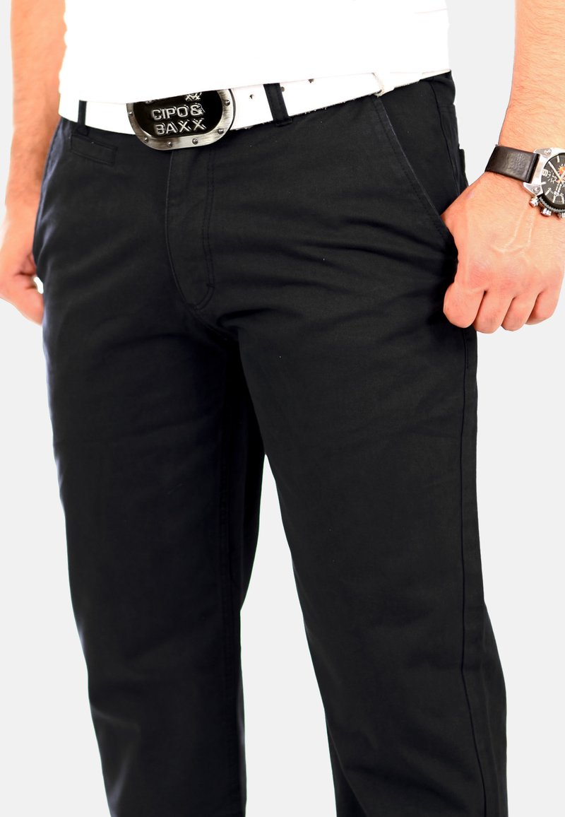 Herren T-Shirts & Polos | RESLAD BASIC Chino schwarz - TZ57961 Herren T-Shirts & Polos | RESLAD BASIC Chino schwarz - TZ57961