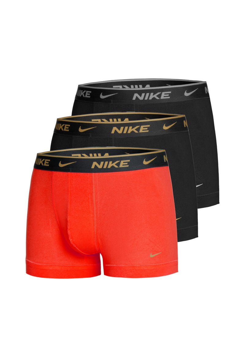 Nike Underwear TRUNK 3 PACK - Boxer alsónadrág - blk slvr