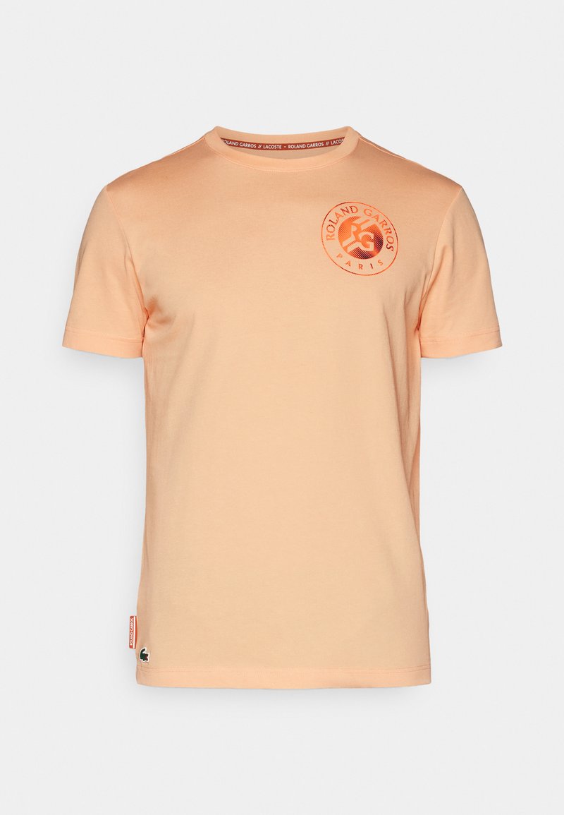 Lacoste Sport T-shirt print abrikoos