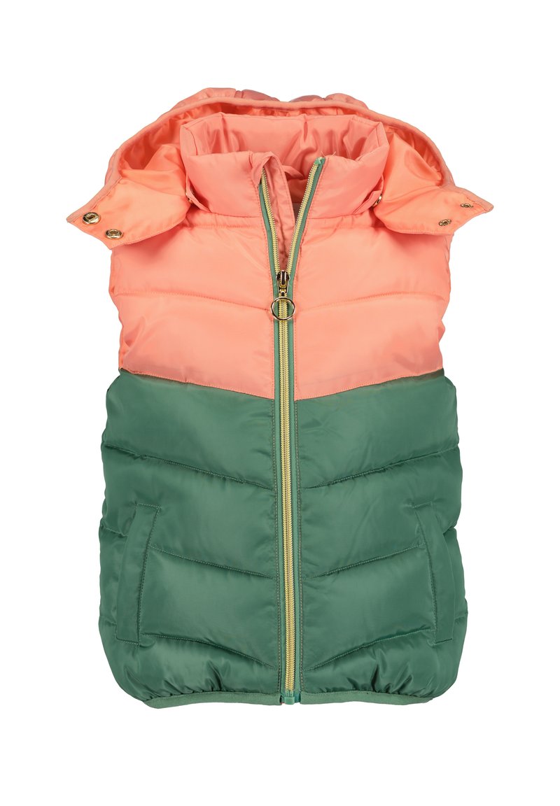 Blue Seven MIT ABNEHMBARER KAPUZE - Weste - grün