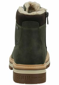 TOM TAILOR DENIM Botines con cordones - khaki