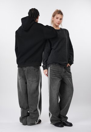 UNISEX - Laisvo kirpimo džinsai - black denim