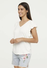 Lee Cooper ARICIA - T-Shirt print - ivory