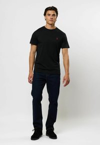 U.S. Polo Assn. ARJUN 3 PACK - T-shirts basic - indigo punpkinspice tapshoe