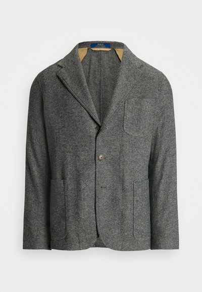 Polo Ralph Lauren MODERN HERRINGBONE SPORT COAT - Blézerkabát - black/cream