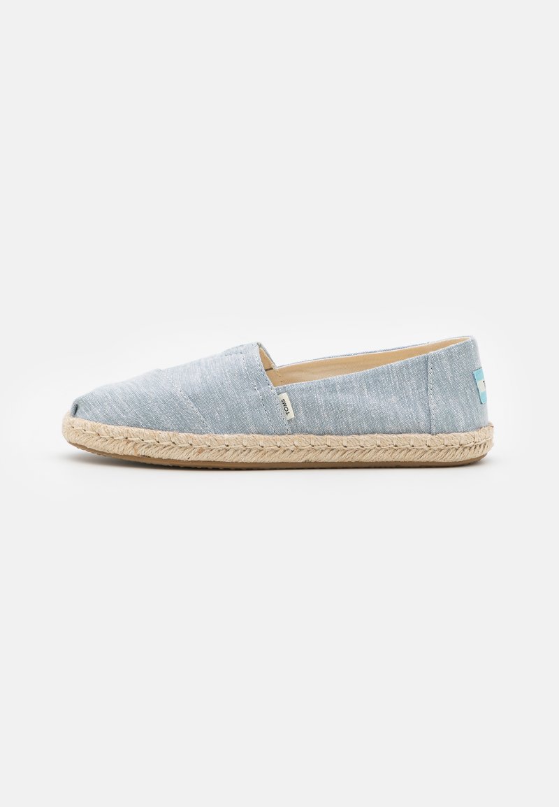 Damen Halbschuhe | TOMS ALPARGATA ROPE Slipper blue/blau - AQ51077 Damen Halbschuhe | TOMS ALPARGATA ROPE Slipper blue/blau - AQ51077