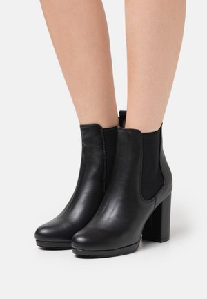 Anna Field, Enkellaarsjes met hoge hak - black