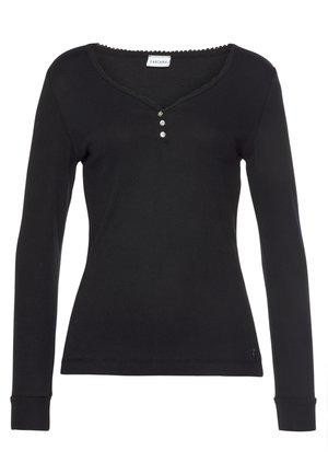 LASCANA, Pyjama top - schwarz