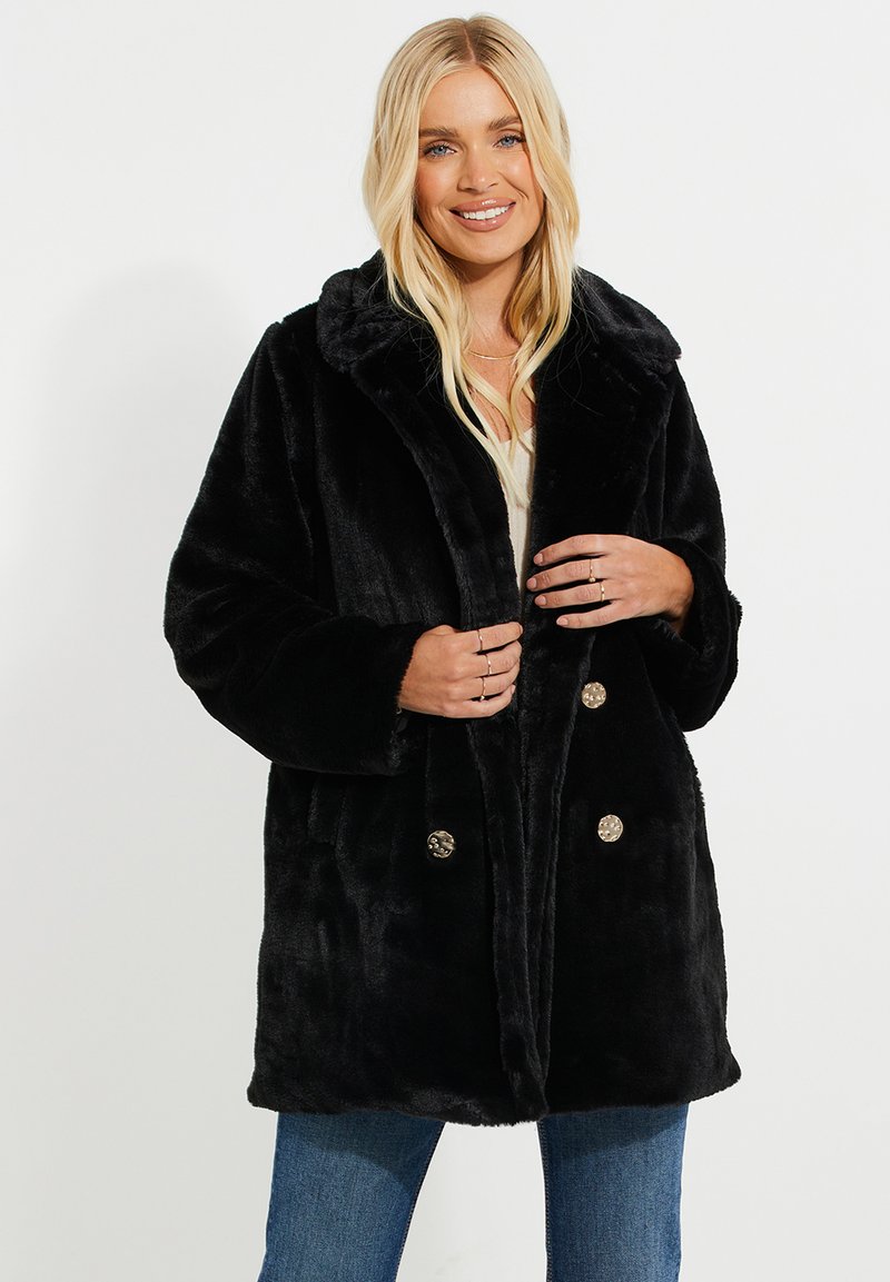 Threadbare Wintermantel black/schwarz Zalando.at