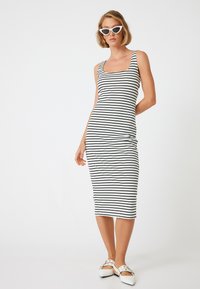 Koton MIDI BODYCON - Kotelomekko - black