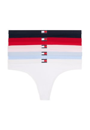 HERITAGE 5 PACK - Stringit - p red lt pnk rib wht nvy rib s blue