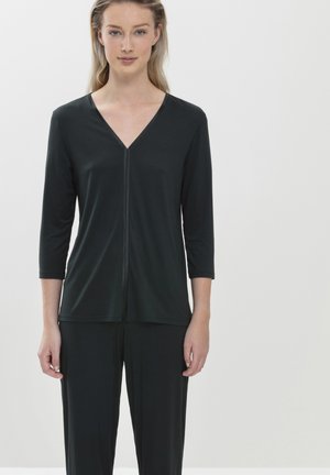 3/4-ÄRMEL - Pyjama top - dark green