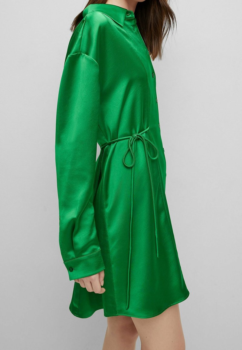 HUGO Shirt dress - green - (Pre-owned) - Zalando.ie HUGO Shirt dress - green - (Pre-owned) - Zalando.ie