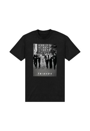 Henry Tiger, FRIENDS TV SHOW POSTER GRAPHIC - T-shirts print - black
