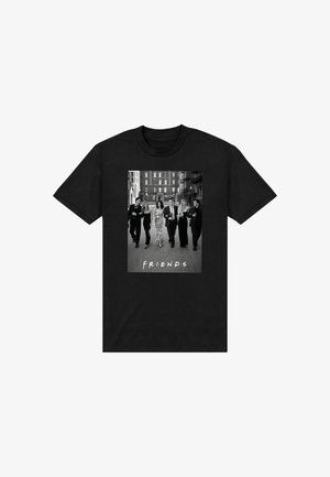 Henry Tiger, FRIENDS TV SHOW POSTER GRAPHIC - T-shirts print - black