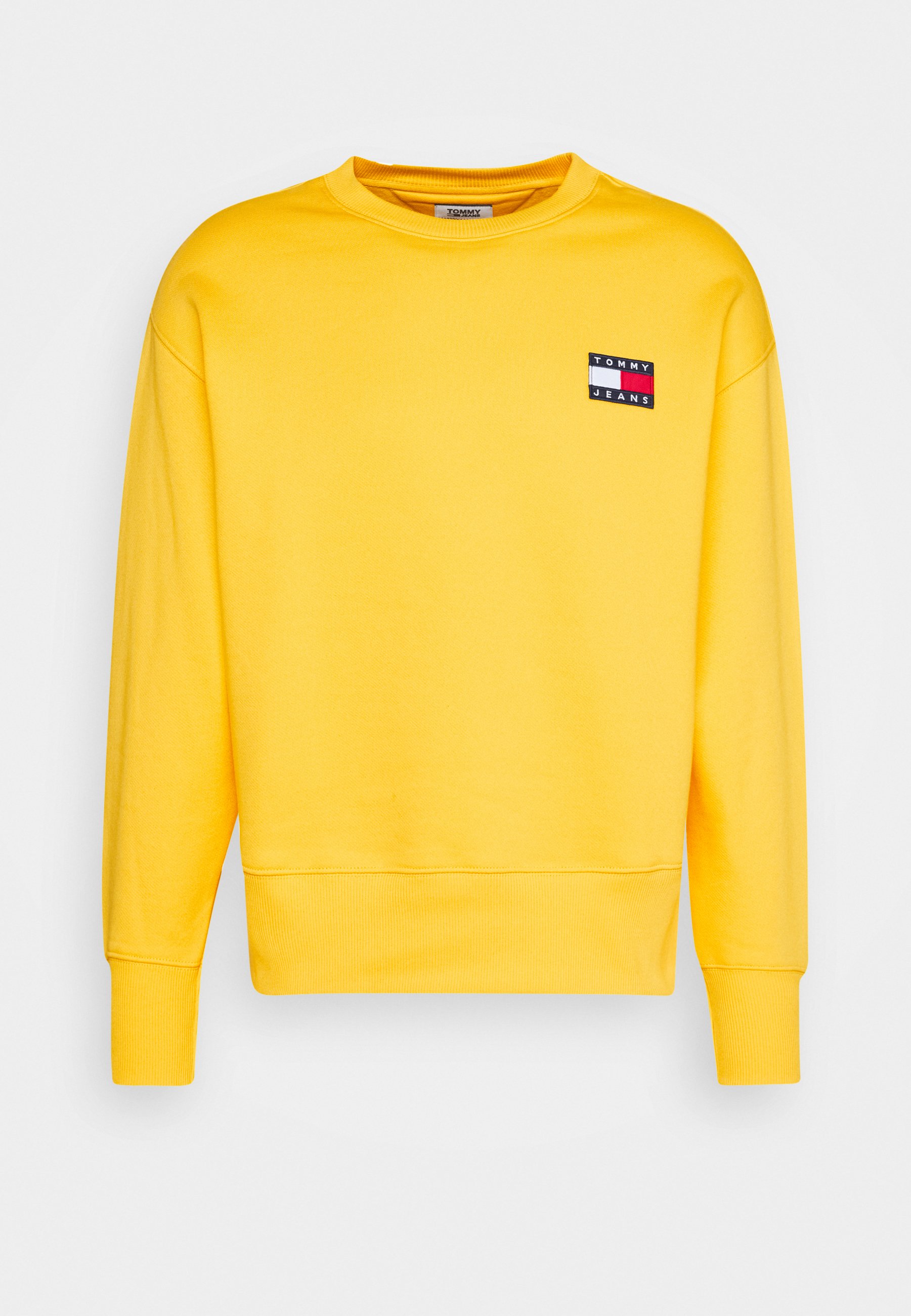yellow tommy jeans jumper