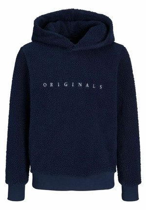 HOODIE TEDDY - Fleece trui - navy blazer